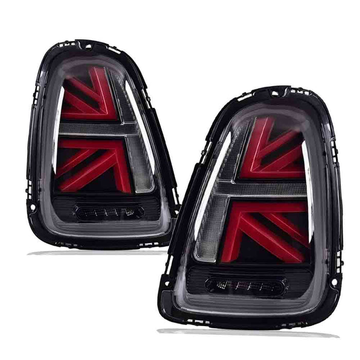 VLAND Smoked Red LED Taillights For Mini Cooper 2007-2013 R56 R57 R58 R59 (100 Pairs)