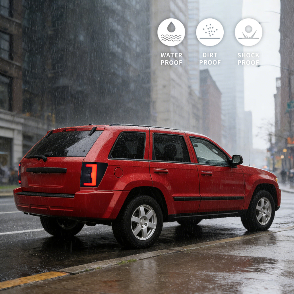 2005-2010 Jeep Grand Cherokee Full LED Taillights