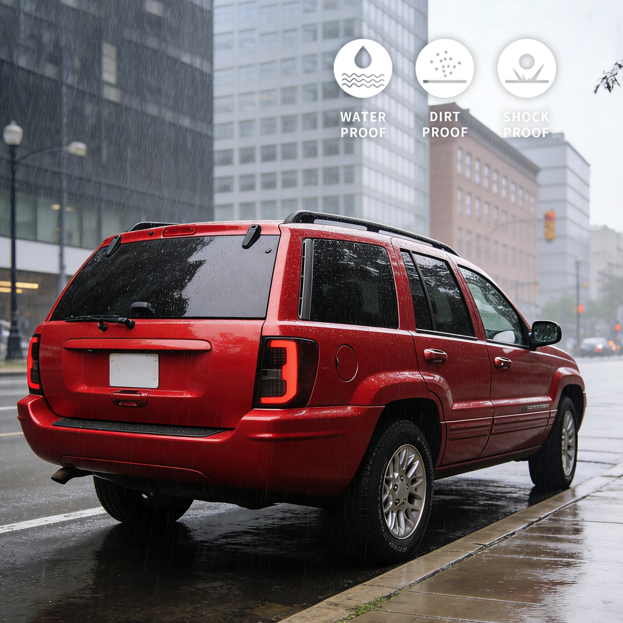 1999-2004 Jeep Grand Cherokee Full LED Taillights