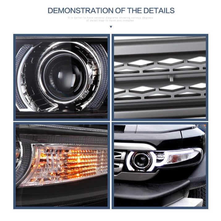 VLAND LED Headlights For Toyota Fj Cruiser 2006-2022 (MOQ of 100)