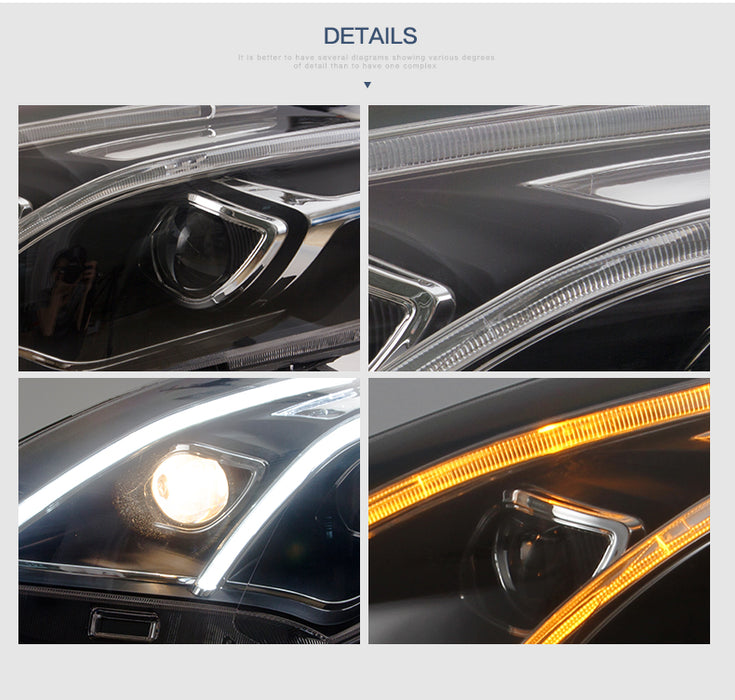 VLAND LED Headlights For Perodua Alza 2009-2017 (MOQ of 100 Pairs)