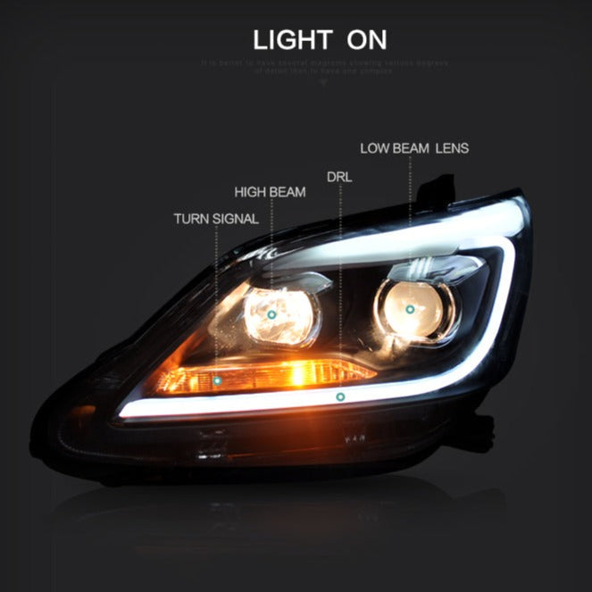 VLAND LED Headlights For 2012-2015 Toyota Innova YAA-INA-0235-H