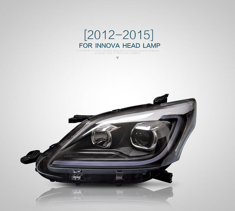VLAND LED Headlights For 2012-2015 Toyota Innova YAA-INA-0235-H-LED