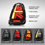 VLAND LED Taillights For Mini Cooper 2007-2013 R56 R57 R58 R59 (100 Pairs)