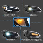 VLAND LED Headlights+Taillights For 2015-2021 Subaru WRX