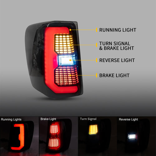 1999-2004 Jeep Grand Cherokee Full LED Taillights