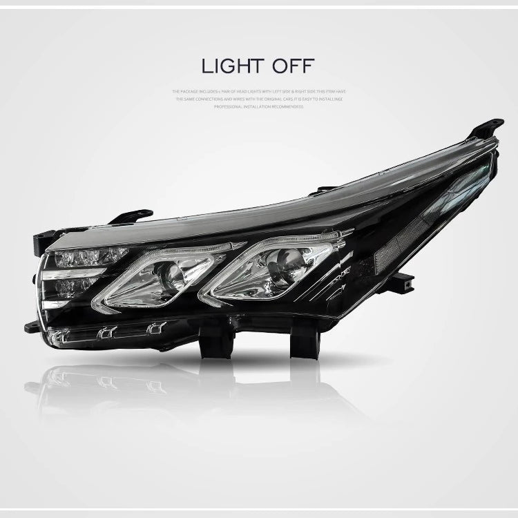 VLAND LED Headlights For 2014–2019 Toyota Corolla 0251-GNBC
