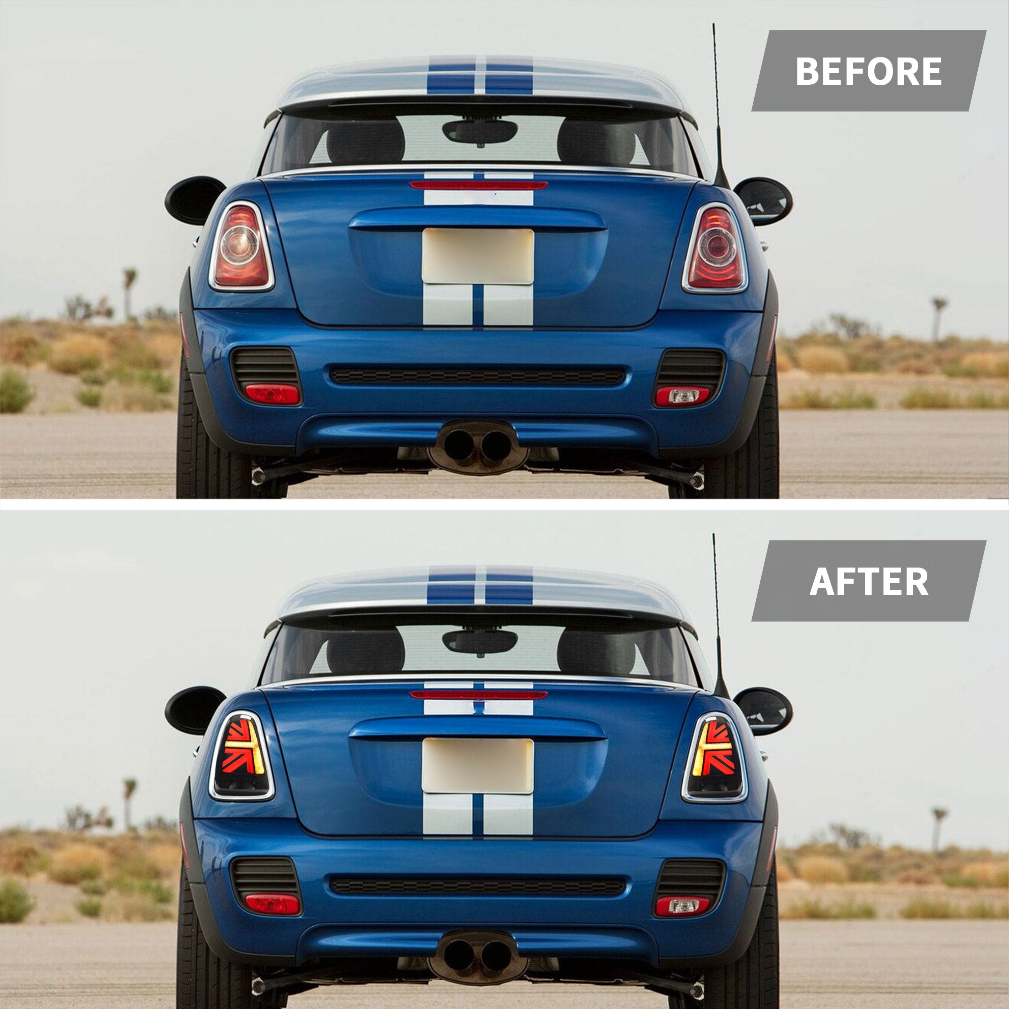 VLAND LED Taillights For Mini Cooper 2007-2013 R56 R57 R58 R59 (100 Pairs)
