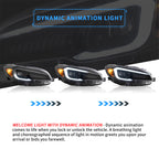 VLAND LED Headlights+Taillights For 2015-2021 Subaru WRX