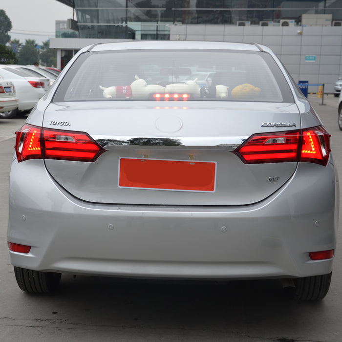 VLAND LED Tail lights For Toyota Corolla 2014-2019 International E170/E180 version(Price of 100 pairs)
