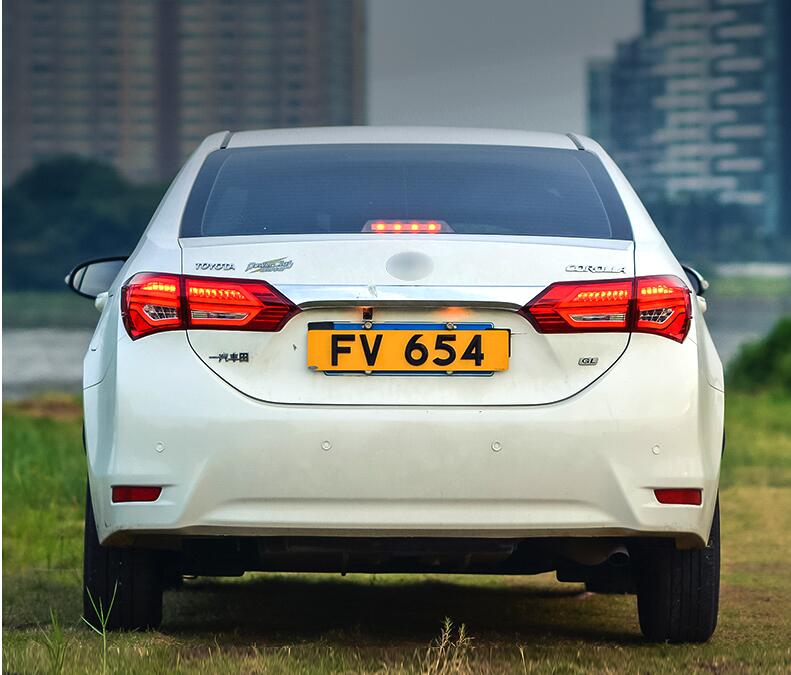 VLAND LED Tail lights For 2014-2019 Toyota Corolla International E170/E180 version(Price of 100 pairs)