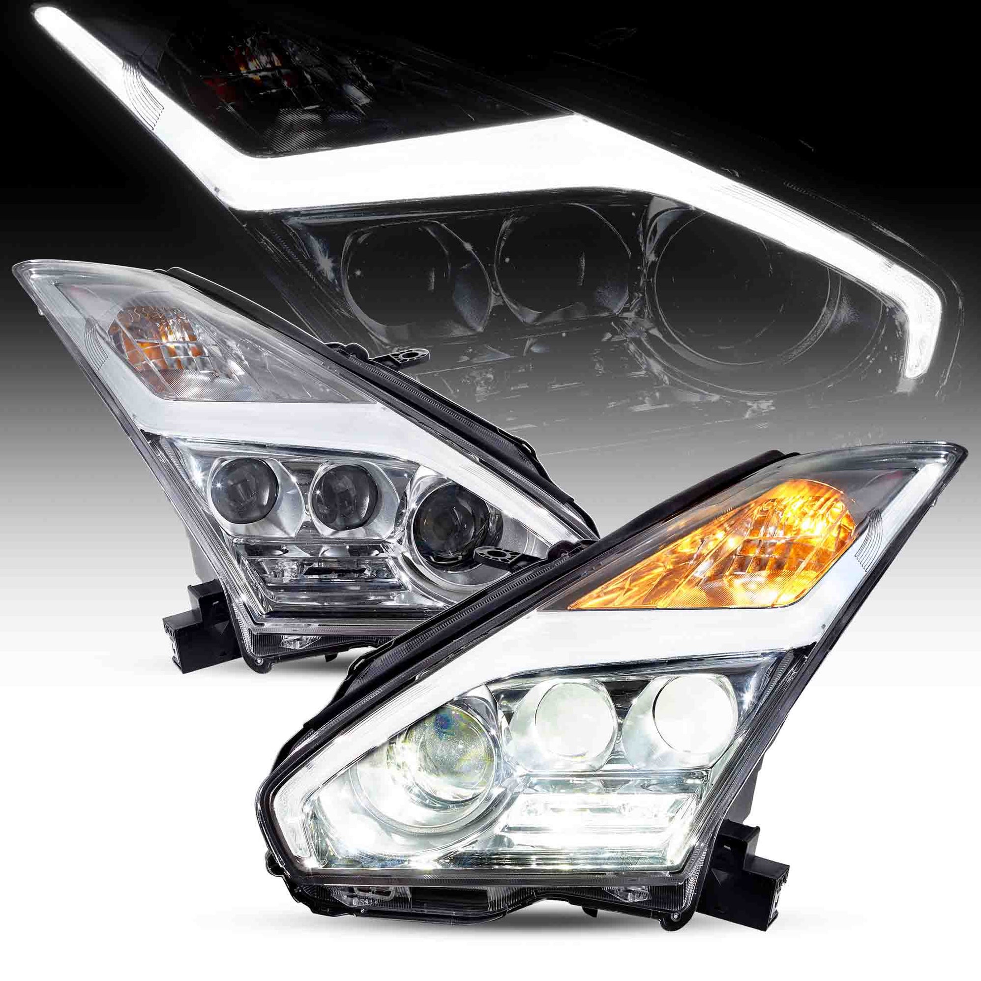 VLAND LED Headlights For 2008-2023 Nissan GTR R35 — VLAND US