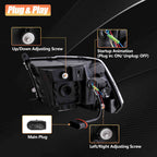 <t0>LAND  LED  HeadlighTs  For 2009-2018 RAM 1500 2500 3500