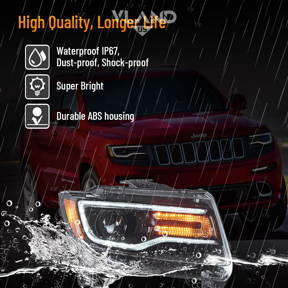 Phares LED VLAND pour Jeep Grand Cherokee (WK2) 2011-2013