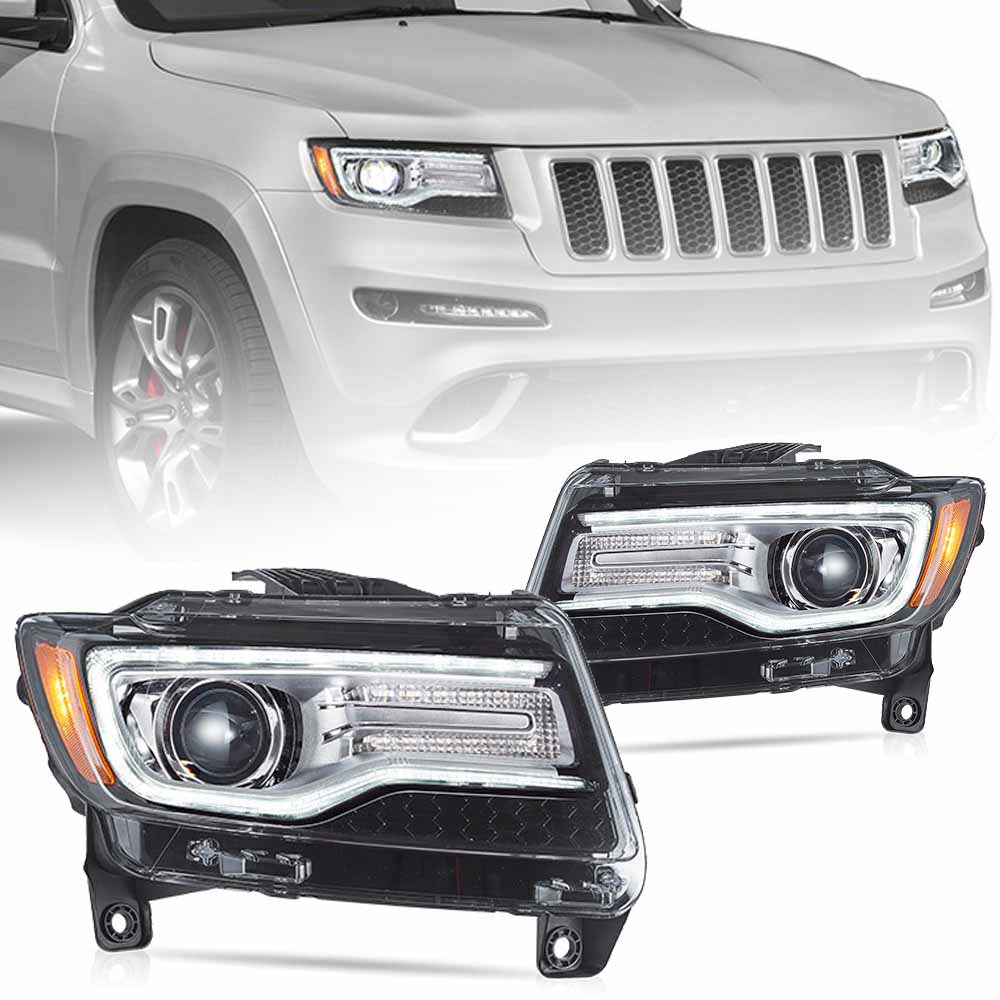 VLAND LED Headlights For 2011-2013 Jeep Grand Cherokee (WK2) VLAND LED Headlights For 2011-2013 Jeep Grand Cherokee (WK2)