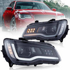 VLAND LED Projector Headlights For 2011–2023 Chrysler 300