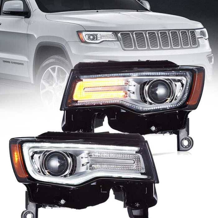 VLAND LED Headlights For 2014-2021 Jeep Grand Cherokee (WK2)