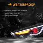 VLAND LED Headlights For Ford Focus 2015-2019 3th Gen Facelift MK3.5