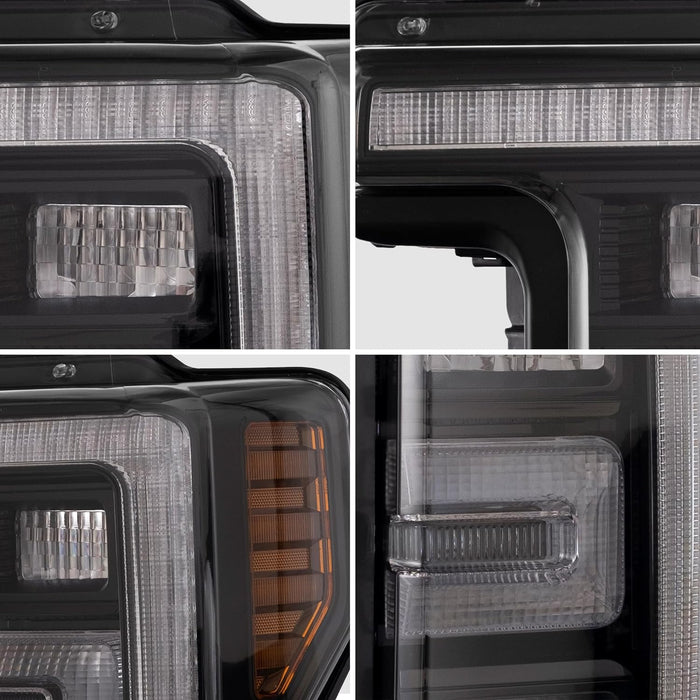VLAND LED Headlights For 2017-2019 Ford F250 F350 F450 F550