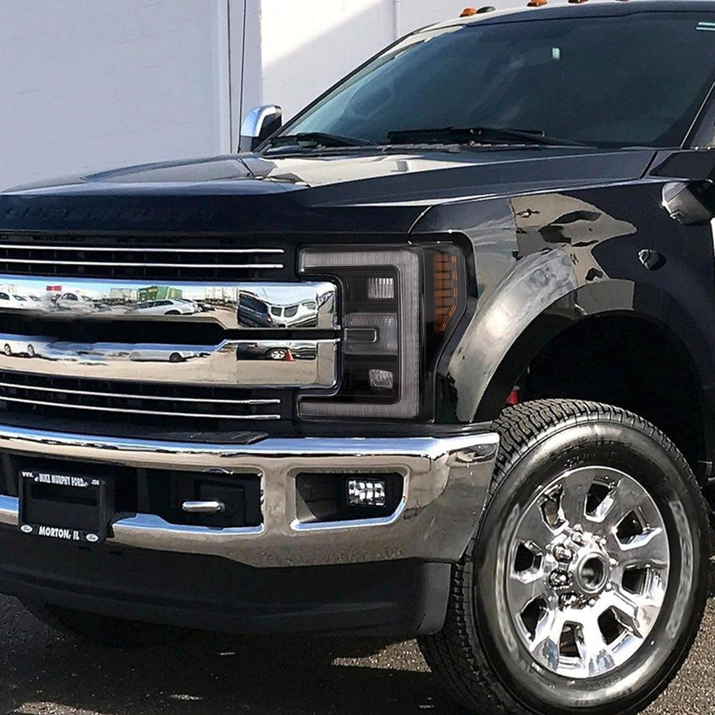 VLAND LED Headlights For 2017-2019 Ford F250 F350 F450 F550 Super Duty