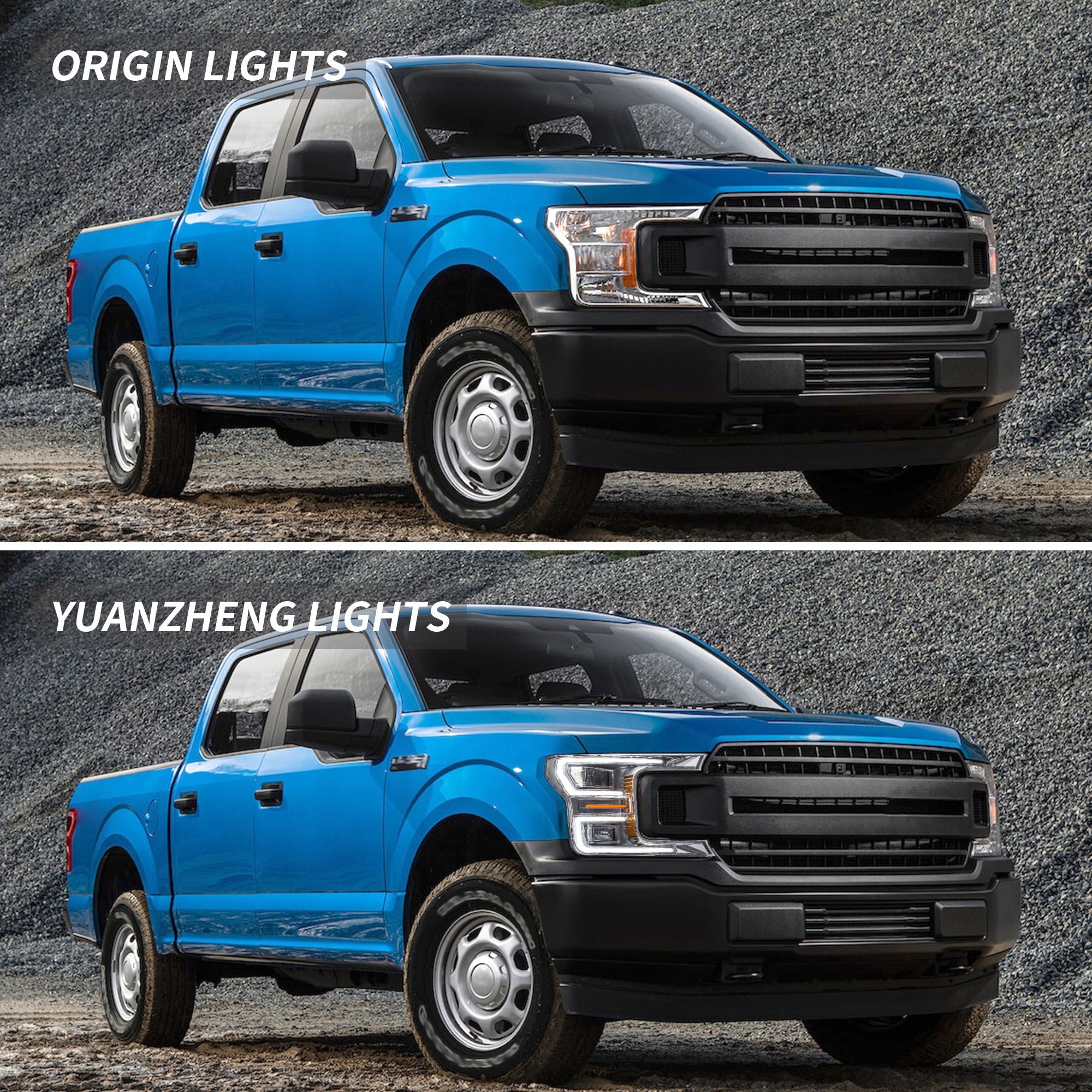 VLAND LED Headlights For 2018-2020 Ford F150