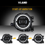 VLAND LED Headlights For 2018-2023 Suzuki Jimny