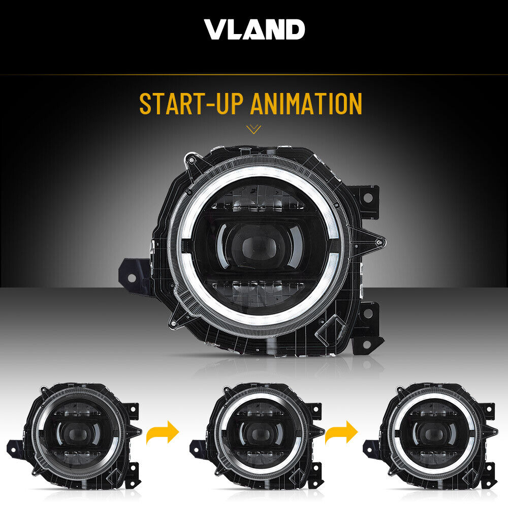 VLAND LED Headlights For 2018-2023 Suzuki Jimny