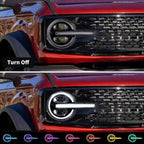 VLAND RGB LED Projector Headlights For 2021-2026 Ford Bronco