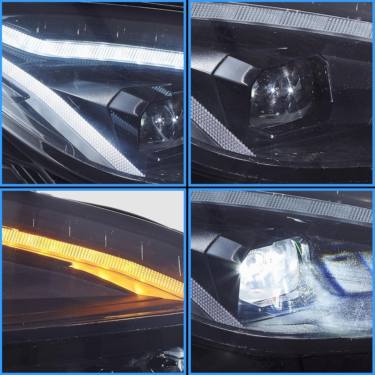 VLAND LED Headlights For 2022-2024 Toyota GR86 And Subaru BRZ 2nd Gen ZN8/ZD8