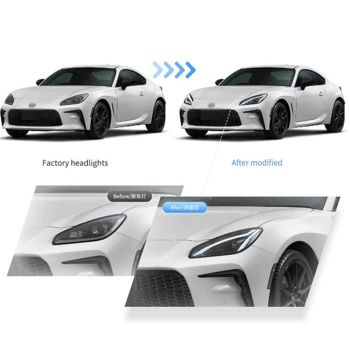 VLAND LED Headlights For 2022-2024 Toyota GR86 And Subaru BRZ 2nd Gen ...