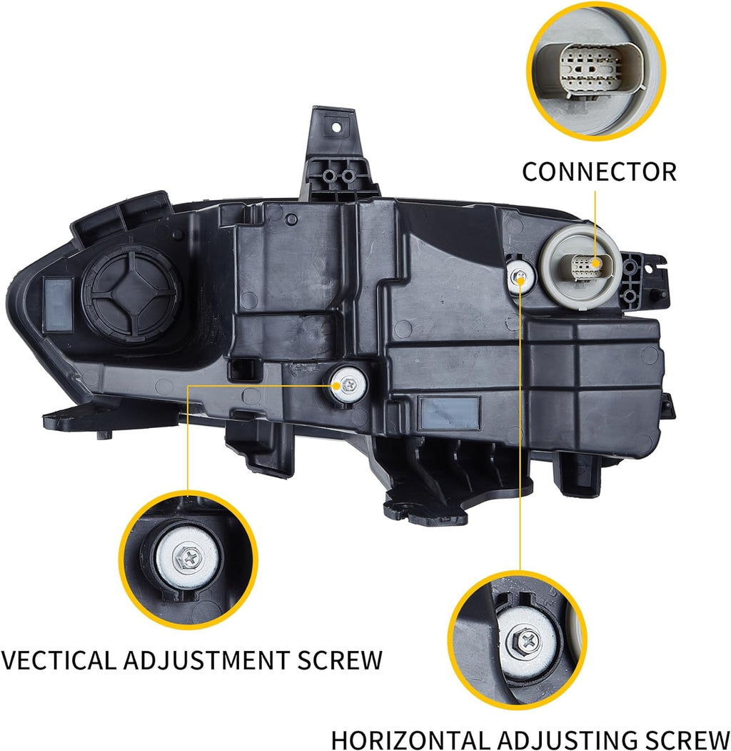 VLAND LED Headlights For 2019-2024 Chevrolet Camaro Coupe & Convertible