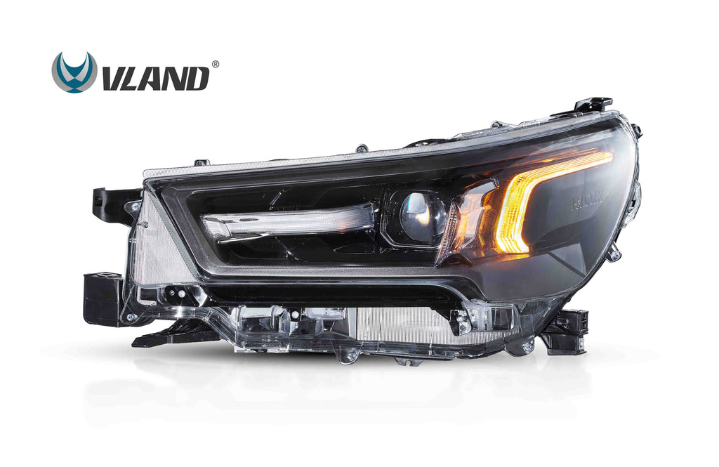VLAND LED Headlights For 2021-2024 Toyota Hilux /Revo Front Light