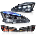 VLAND LED Headlights & Taillights For 2006-2013 Lexus IS250/350/F