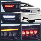 VLAND LED Laser Taillights For 2020-2024 BMW 3 Series G20 M3 G80