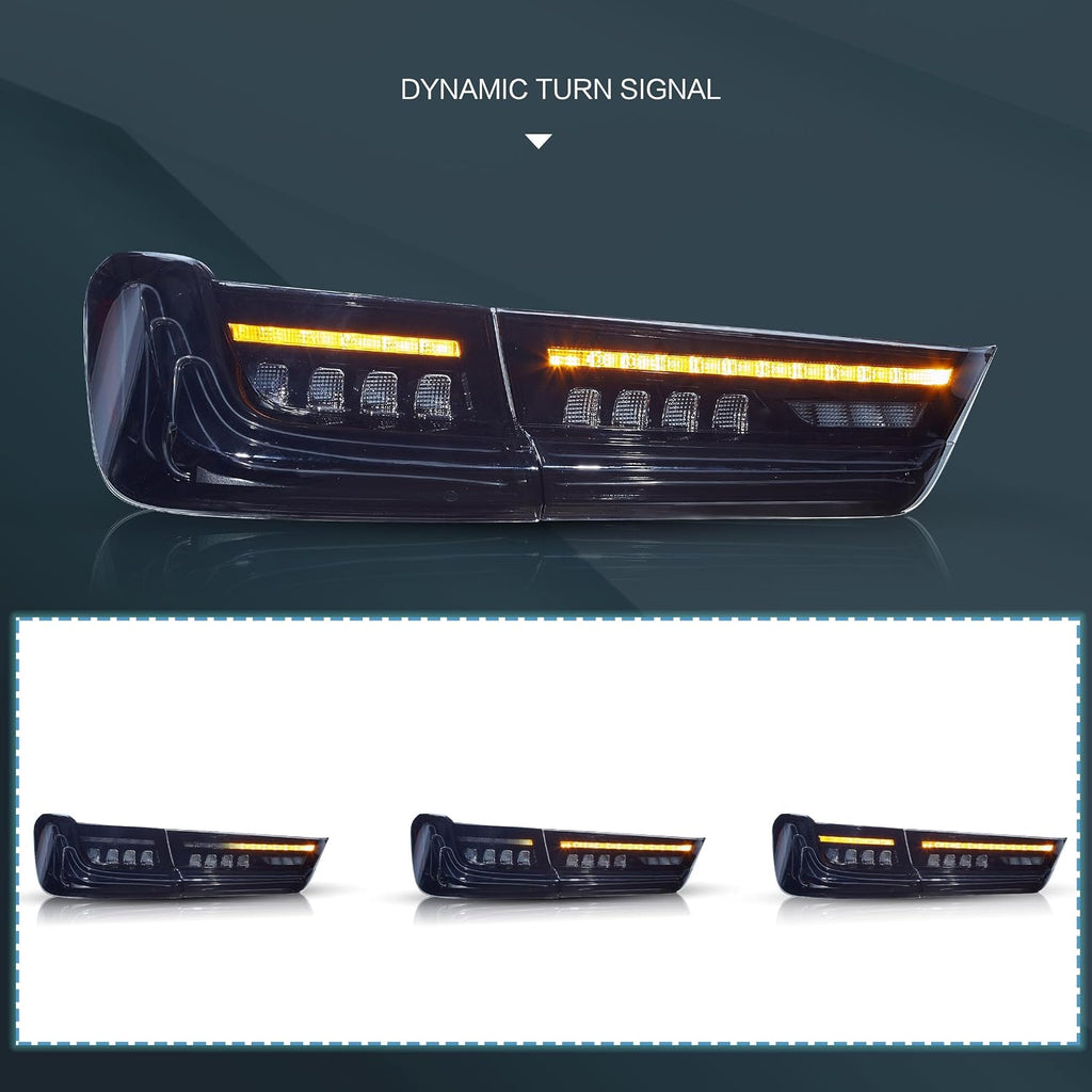 VLAND LED Laser Taillights For 2020-2024 BMW 3 Series G20 M3 G80