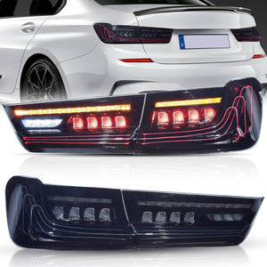 VLAND LED Laser Taillights For 2020-2024 BMW 3 Series G20 M3 G80