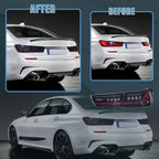 VLAND LED Laser Taillights For 2020-2024 BMW 3 Series G20 M3 G80