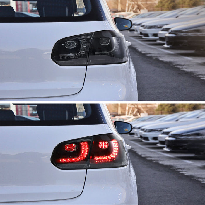 Luces traseras LED VLAND para Volkswagen Golf 6 MK6 2009-2014