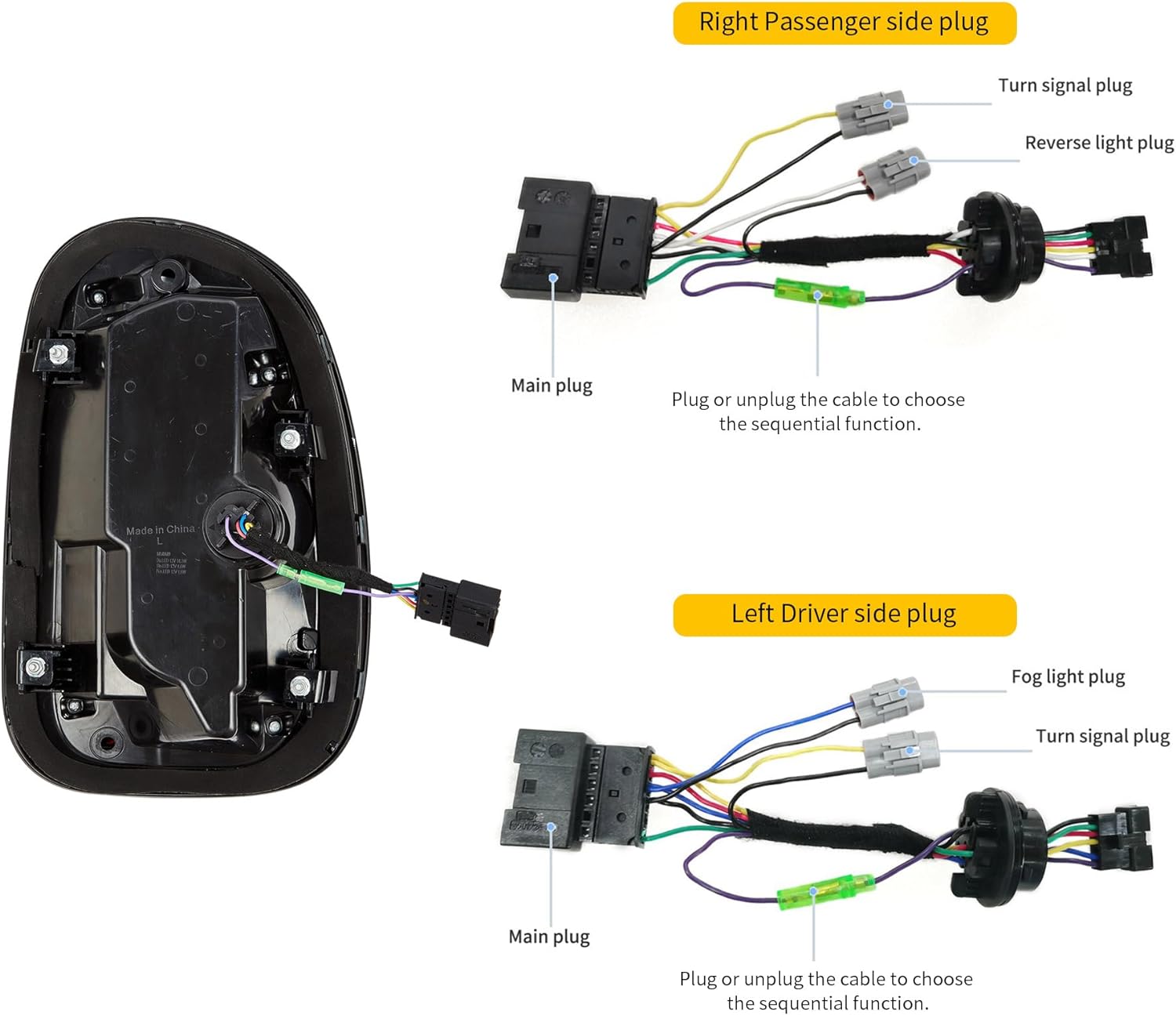 VLAND LED Tail Lights For 2010-2016 Mini Countryman R60