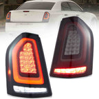 <t0>LAND  LED  TaillighTs  For 2011-2014 Chrysler 300 i Lancia  Thema