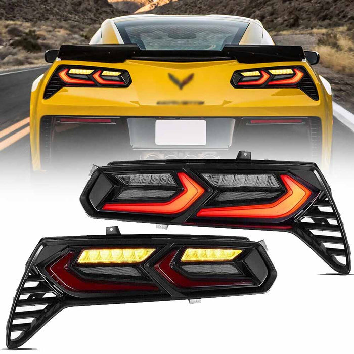 VLAND LED Taillights For 2014–2019 Chevrolet Corvette C7