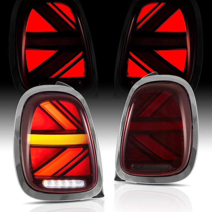 VLAND Full LED Taillights For 2014-2019 Mini Cooper Hatch F55 F56 F57