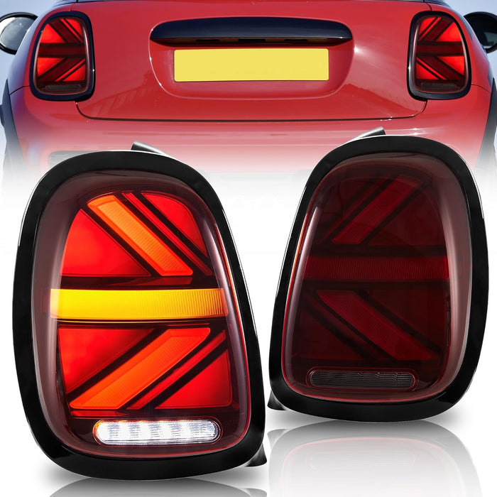 VLAND Full LED Taillights For 2014-2019 Mini Cooper Hatch F55 F56 F57