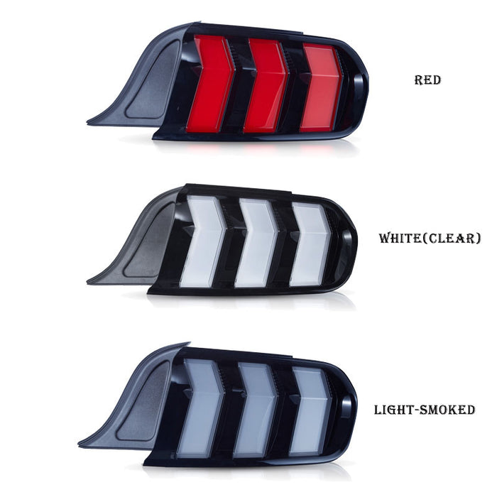 Luci posteriori a LED VLAND per Ford Mustang S550 2015-2023 CON / 5 modalità indicatori di direzione