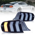 Luces traseras LED VLAND para Ford Mustang S550 2015-2023 CON/5 modos de señales de giro