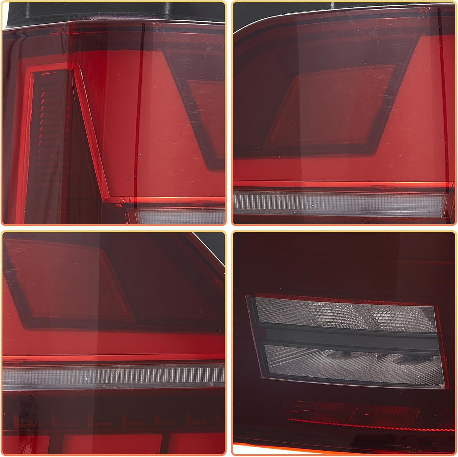 VLAND LED Taillights For 2015-2024 Volkswagen Transporter T6 T6.1 Multivan Caravelle