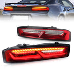 <<<t43>18>0>LAND  LED  TaillighTs  For 2016-2018 ChevroleT Camaro  w/SequenTial  Turn  Signal