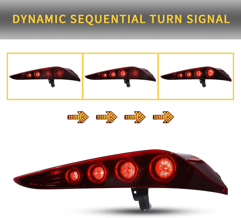 VLAND LED Taillights For 2019-2024 Toyota GR Supra A90/A91