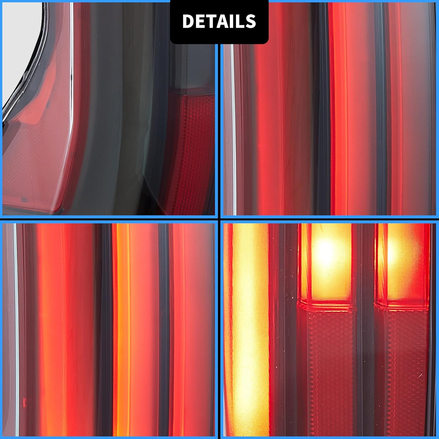 VLAND LED Taillights For 2022-2024 Toyota Tundra W/Start-up Animation