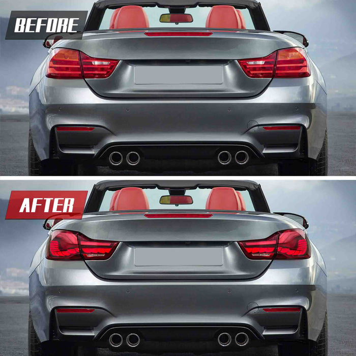 VLAND OLED Rückleuchten für 2014–2020 BMW M4 GTS F32 F33 F82 F36 F83 4er